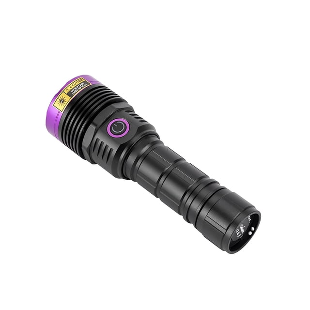 Soidarity Luz ultravioleta Pequeña ligereza Conveniente Linterna Antorcha Iluminación Usable Camping Senderismo Detector Lámpara Estufas de camping Negro SV51/395 Luz violeta Soidarity OD029604-03