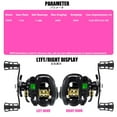 thumbnail image 6 of New Led Screen Electronic Fishing Reel Baitcasting High Speed 7.2:1 10kg Waterproof Saltwater Cast Drum Wheel Moulinet Casting, 6 of 27