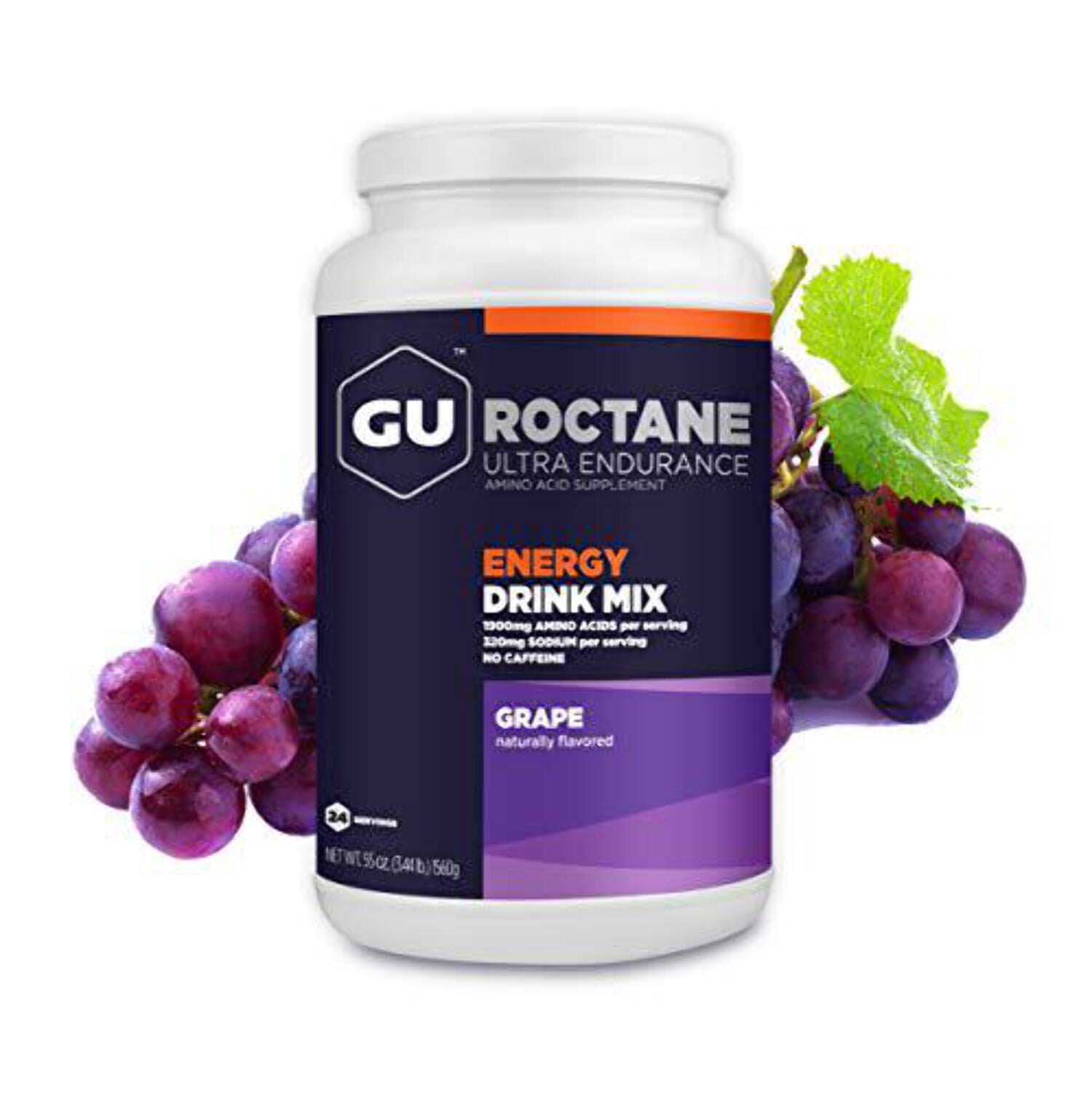GU Energy - Roctane Ultra Endurance with Caffeine Canister Grape - 1.56 kg.