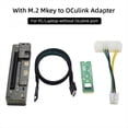 thumbnail image 5 of Adaptador M.2 MKEY una OCULINK Base GPU de Alta Velocidad PCIE 4.0 X4 Mini PC Notebook Laptop una Adaptador de Tarjeta GráFica Externa, 5 of 5