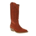 thumbnail image 2 of Roper Womens Kit Laser Embroidered Square Toe Pull On Cowboy  Mid Calf Boot, 2 of 5