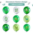 thumbnail image 3 of Globos de látex Zomiboo Dinosaur de 12 pulgadas, 36 unidades, para fiestas, 3 of 6