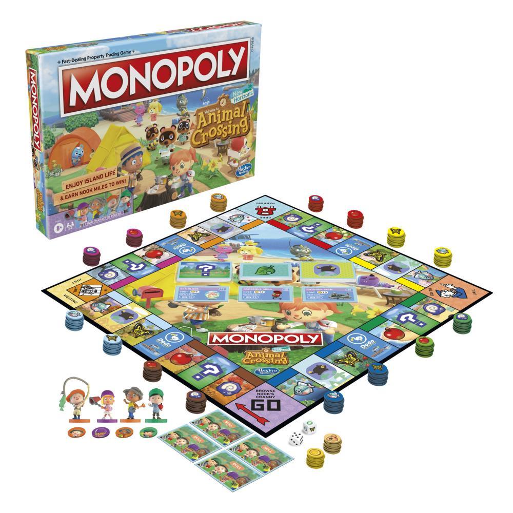 Monopoly Animal Crossing New Horizons Edition Board Game for Kids Ages 8 and Up, Fun Game to Play - image 3 of 5