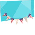 thumbnail image 4 of unbranded Guirnalda Decorativa Multicolor Con Patrones Patrióticos Para Celebraciones Nacionales, 4 of 8