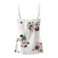 thumbnail image 3 of Mytrendy Women V-Neck Sleeveless Printed Casual Tunic Tank Tops, 3 of 4