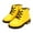 Yellow, variant on Boys Girls Combat Boots Waterproof Hiking Short Ankle Booties Desert Motorcyle Dress Shoes