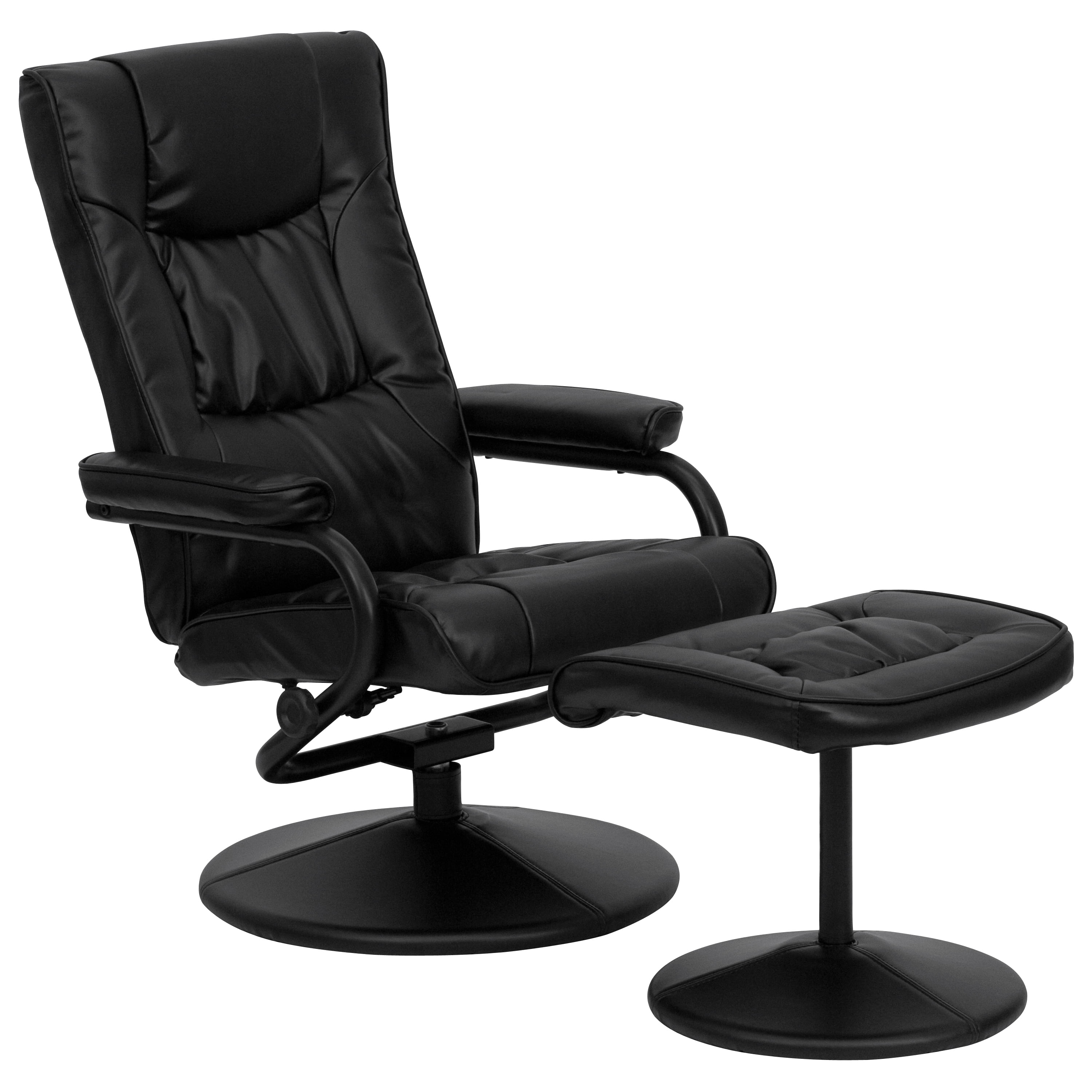 overstuffed swivel chair