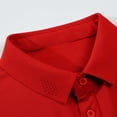thumbnail image 3 of Mens Summer Polo Shirts Lightweight Breathable Plain T-Shirts Regular Fit Short Sleeve Tops Athleisure Crew Tennis T Shirt, 3 of 8