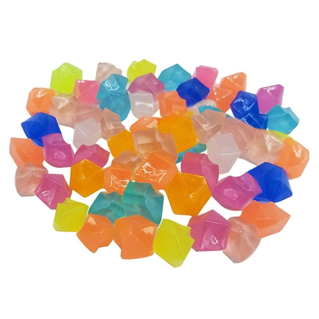 300 Pcs Glow in The Dark Pebbles - Luminous Garden Decor for Weddings