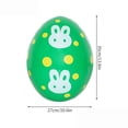thumbnail image 3 of 6 Pack Easter Inflatables Outdoor Decorations 13.8 Inch Inflatable Easter Eggs for Lawn Garden Porch Yard Spring Holiday Party Blow Up Decor, 3 of 5