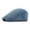 Blue, variant on 21.65-23.62in Classic British Retro Flat Cap - Adjustable Washed Denim Newsboy Hat with 2.17in Brim & 4.33in , Unisex Casual Beret for Men Women Daily Wear (Army Green)