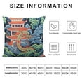 thumbnail image 5 of JEUXUS Blanche989 Chinoiserie Dragon Throw Pillow Cover for Living Room and Bedroom Asian Cushion Case Pillowcase Slip, 5 of 5