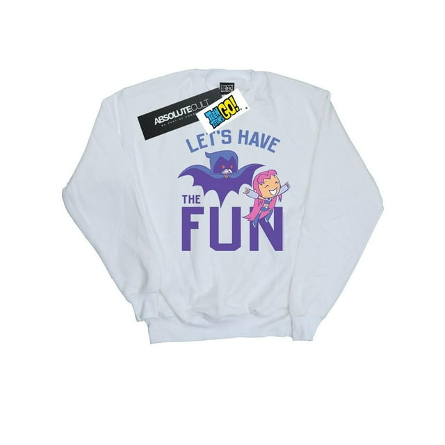 DC Comics Chandail en Molleton Filles Adolescentes Titans Go Let's Have The Fun