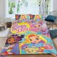 thumbnail image 2 of Día Soleado Conjunto de sábanas temático, trío de piezas, cómodo y amigable con la piel, diseño único, regalo de decoración para el hogar para familiares, amigos y fans,140cm *210cm, 2 of 6