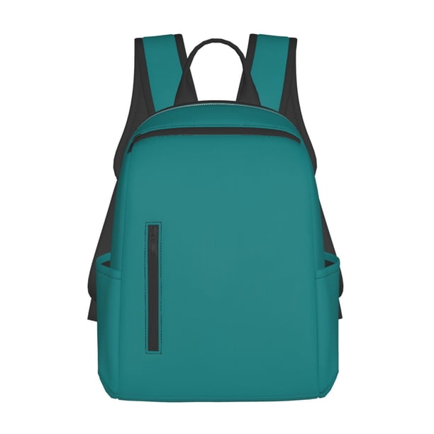 Disketp Teal Mochila Ligera e Impermeable, Mochila de Día Resistente para Viajes, Senderismo y Uso Diario para Hombre y Mujer