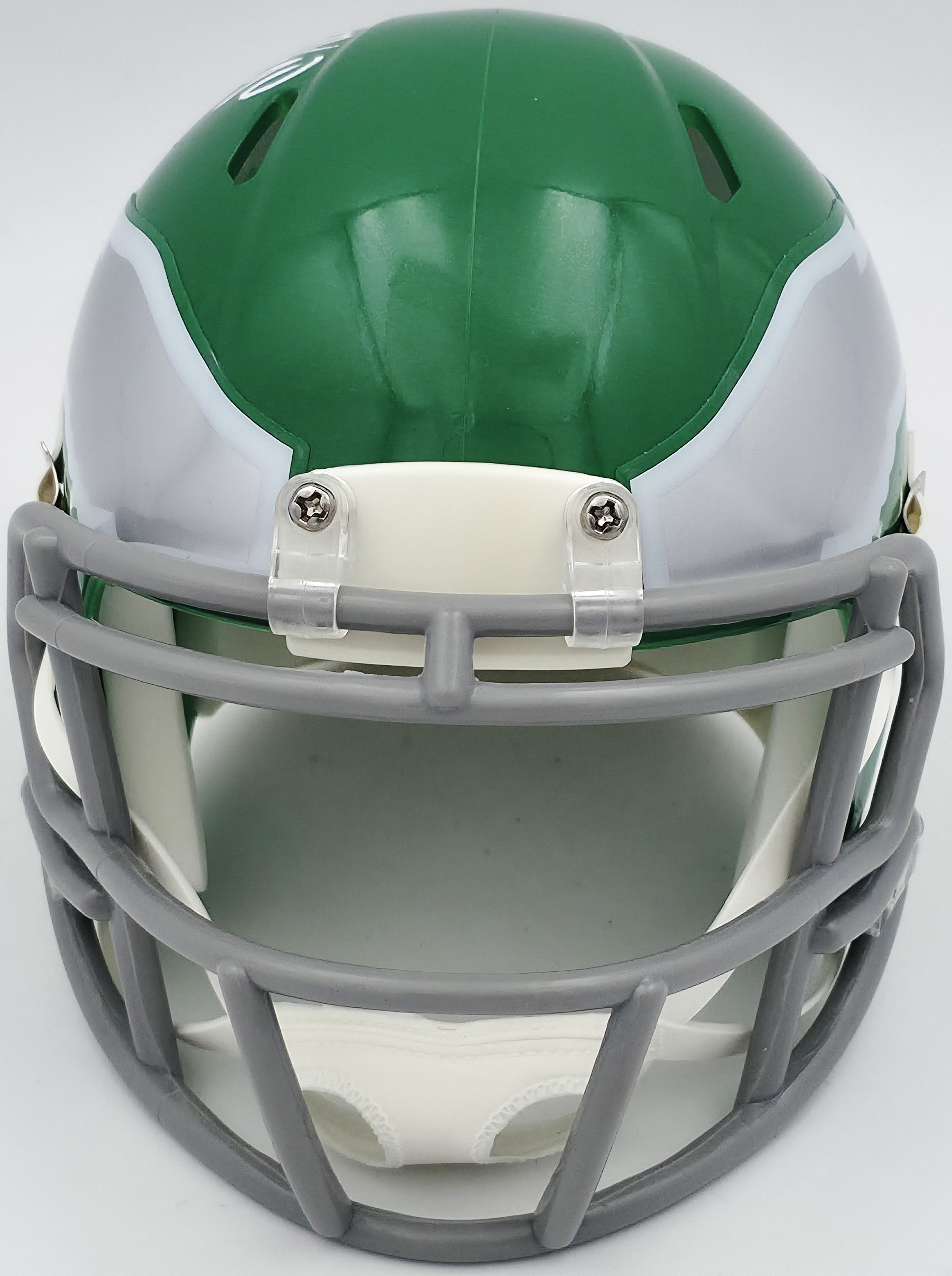 DeSean Jackson Autographed Philadelphia Eagles 2023 Alternate Kelly Green Speed Mini Helmet Beckett BAS Witness 243641