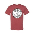 thumbnail image 2 of Wild Bobby, Take Me To The Lake, Men Graphic Tee, Vintage Heather Red, 4X-Large, 2 of 4