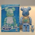thumbnail image 4 of Figura coleccionable de regalo de Bearbrick 400%+100% Water Crest Ver. Mi primer bebé Be@brick de 28 cm de altura, 4 of 9