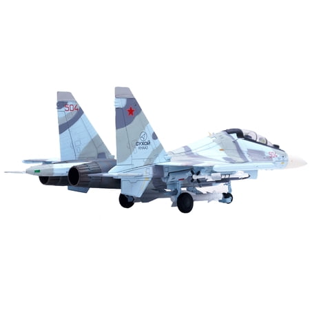 Sukhoi Su-30MKK Flanker-G Fighter Aircraft #504 "Russian Air Force" "Wing" Series 1/72 Diecast Model by Panzerkampf