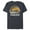 Navy Heather, variant on Star Wars The Mandalorian The Child Floating Pod - Short Sleeve Blended T-Shirt for Adults - Customized-Navy Heather