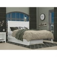 thumbnail image 2 of AFI NoHo Queen Platform Bed with Footboard & Twin XL Trundle in White, 2 of 3