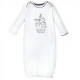 thumbnail image 4 of Touched by Nature Unisex Baby Organic Cotton Gowns, Constellation, Preemie/Newborn, 4 of 4