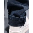 thumbnail image 5 of lkfuzj Men's All Season Elastic Waist Cargo Jeans | Vintage Nylon Spandex Pants for Outdoor Work Hiking, 5 of 10