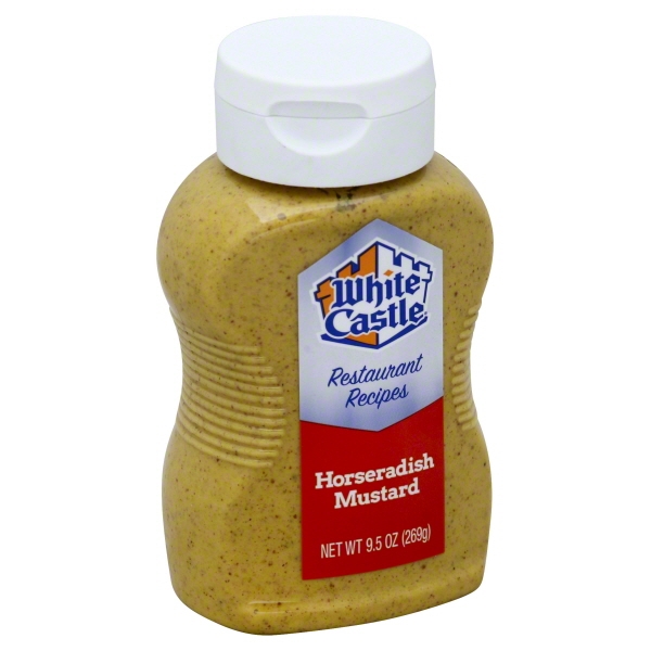 White Castle Horseradish Mustard, 9.5 OZ