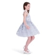 thumbnail image 4 of Kensie Girl Sleeveless Emb Butterfly Dress with Tiered Skirt, Sizes 4-16, 4 of 6