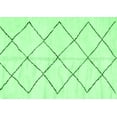 thumbnail image 1 of Ahgly Company Indoor Rectangle Solid Emerald Green Modern Area Rugs, 8' x 10', 1 of 4