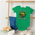 thumbnail image 6 of PACMAN St Paddys Catch Me Kiss Me Romper Boys or Girls Infant Baby Brisco Brands 6M, 6 of 7