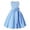 Blue, variant on WhouRiu Big Girls Dress with Bow Sleeveless Crewneck Flowy Dresses Kids Summer Solid Lightweight Birthday Dresses Blue,Size 9-10 Y