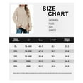 thumbnail image 7 of TIYOMI Plus Size Sweater Tops For Women Khaki Knit Long Sleeve Pullover High Neck Shirts Knitting Warm Sweaters Basic Solid Color Jumper Top Casual Fall Winter Pullover XL 14W 16W, 7 of 7