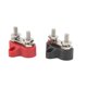 thumbnail image 3 of 2pcs Power Distribution Terminal Block 48V M6 Positive Negative 2 Studs Battery Junction Block, 3 of 5