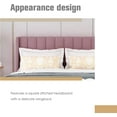 thumbnail image 4 of AGARTT Upholstered Platform Bed Frame Twin Size with Headboard and Footboard/Wooden Slats Support/No Box Spring Needed/Easy Assembly,Pink Velvet, 4 of 9