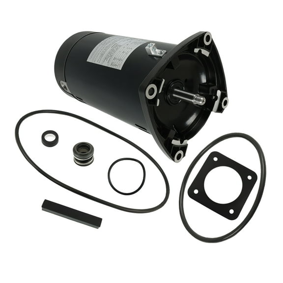 munirater Square Flange Pool Pump Motor Pool Motor 1HP 115/230V 3450RPM 48Y Frame USQ1102