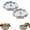 Flower shape, variant on 2-in-1 Pumice Stone Bird Food Bowl, Natural Stone Bird Feeder Dish for Cage, Gray, for Parakeets Finches and CanariesNatural Pumice