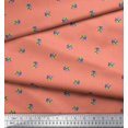 thumbnail image 3 of Soimoi Modal Satin Fabric Frog Animal Print Sewing Fabric Yard 42 Inch Wide, 3 of 3