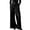 Black, variant on Under $10 Women's Faux Leather Pants Vintage Pu High Waist Wide Leg Pants with Pockets Y2k Pleated Going Out Motorcycle Trousers