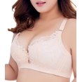 thumbnail image 1 of Sujetador CAHL&FAUO con encaje floral Push Up, talla grande, color nude 34C, 1 of 7