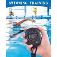 thumbnail image 5 of [4 Pack] Sports Stopwatch Timer,Professional Digital Stopwatch with Calendar Alarm Compass, Multi Handheld Stopwatch Timer for Swimming Running Footba, 5 of 5