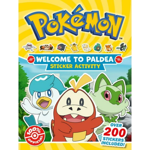 Pokmon Welcome to Paldea Epic Sticker
