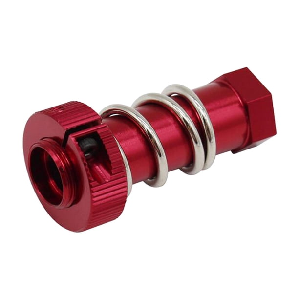 Piezas de dirección RC Macarena 1/8 vehículos modelo Typhon rojo Columna de dirección