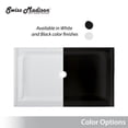 thumbnail image 4 of Swiss Madison SM-SB522 Voltaire 42" X 36" Rectangular Shower Base - White, 4 of 7