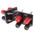 thumbnail image 5 of 2pc External Banana Jack 4Pin Speaker Amplifier Wire Clip Socket WP4-10 Terminal, 5 of 10