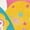 1-Orange145, variant on Byoo Pastel Toddler Girls' Homewear Outfit Easter Bunny Egg Graphic Pullover Tee Top Shorts Outfits Kids Daily Comfort Sleepwear Set, Sizes 2-3T