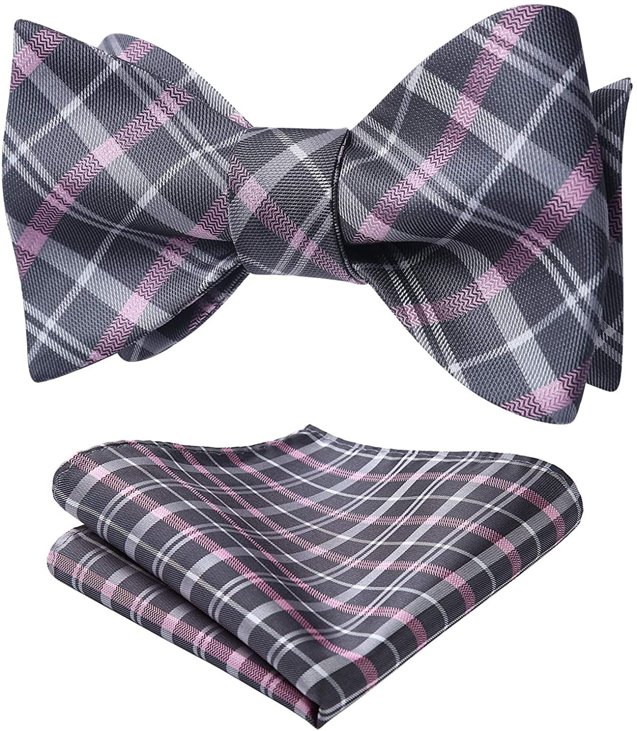 Tie yourself Bow Ties Silk Mens Pink Self tie Bowtie Many Designs Available