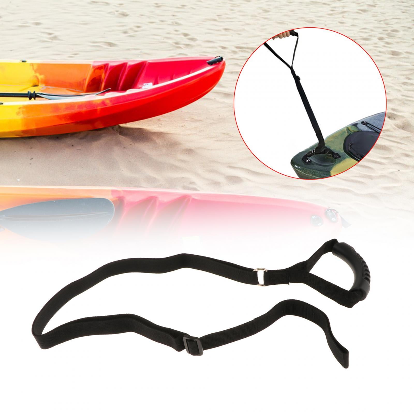 harayaa 4x Kayak Stand Up Assist Strap Adjustable 34-54inch Tool Lightweight Dragging Accessories Boat Standing Rope Kayak Dragging Cord