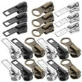 thumbnail image 1 of Miangastore 57Pcs Zipper Slider Replacements Multi-Purpose DIY Zipper Heads DIY Zipper Pulls Zipper Supplies, 1 of 9