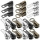 thumbnail image 1 of 57 piezas de repuesto para deslizadores de cremallera, cabezales de cremallera multiusos para bricolaje, tiradores de cremallera para bricolaje, suministros para cremalleras, 1 of 7